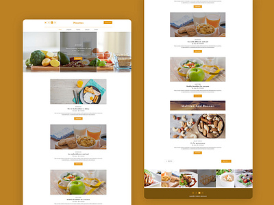 Organic Food Restaurant Template