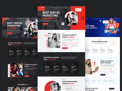 Best Creative Agency WordPress Theme agency apps best template branding business company consulting creative dark design graphic design logo marketing minimalist software solution template theme ui wordpress