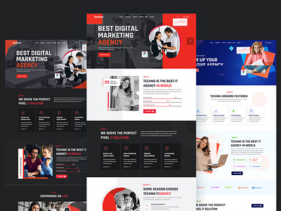 Best Creative Agency WordPress Theme agency apps best template branding business company consulting creative dark design graphic design logo marketing minimalist software solution template theme ui wordpress