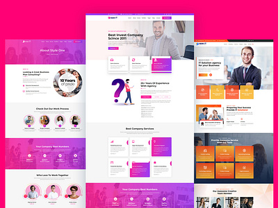 Dream-IT The Biggest Multipurpose Website Template