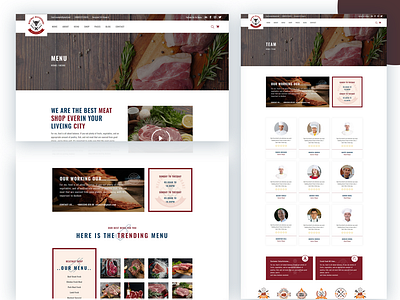 Meat Shop Restaurant  Website
