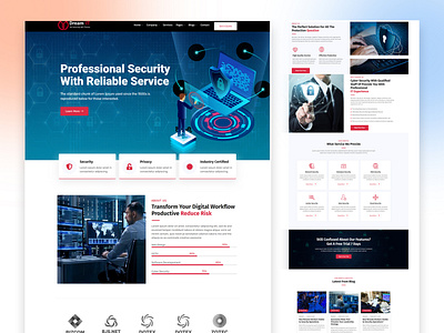 Dream Multipurpose WordPress Theme agency apps business company constriction consultant consulting cyber dream dreamit graphic design it medical minimal multipurpose security software solution startup theme