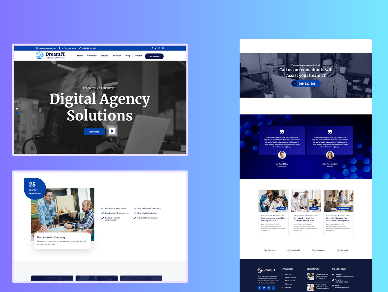 Digital Agency WordPress Theme best theme best website business company design digital agency graphic design html template marketing agency sass software software agency template theme ui website wordpress wordpress theme