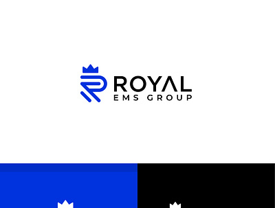 Royal logo app branding illustration logo typography ux vector