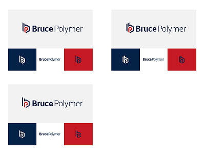 Bruce Polymer - Exploration 1 of 4 brand dedesigndirect design detroit graphic design logo mark