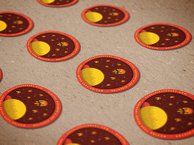 DE Space Stickers branding dedesigndirect design graphic design space stickers