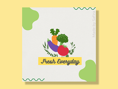 Graphic Design for Fresh Everyday design designer graphic design illustration