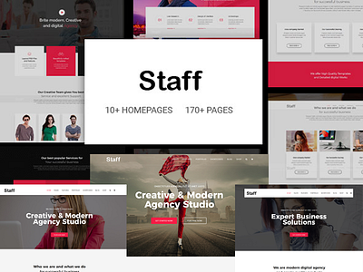 Staff - Responsive Business Joomla Template