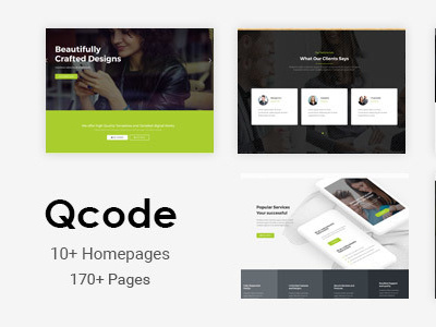 Qcode - Responsive MultiPurpose Joomla Business Theme