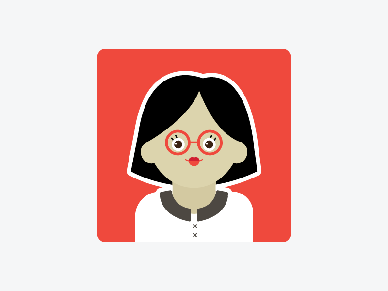 Character illustration vector