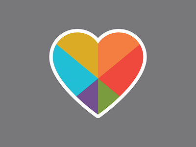CareGuide Heart icon iconic illustration sticker