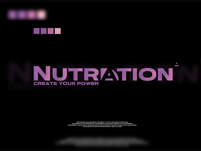 NUTRATION|| LOGO||ADVERTISING branding graphic design logo