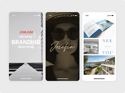 JAMJAM - Mobile Design design ui ux