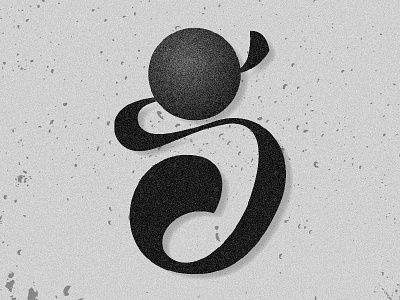 36 days of type - G 36days 36days g 36daysoftype black g gradient grain grey grunge letter lettering white