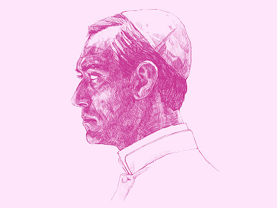 The Young Pope Portrait