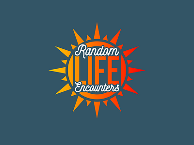 Random Life Encounters Sun Logo