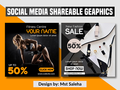 Social media shareable graphics