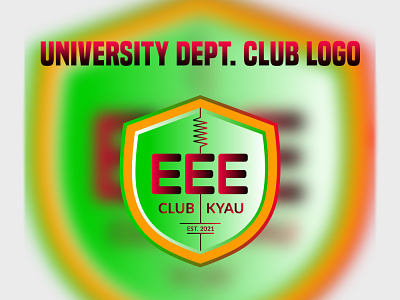 University Department Club logo design