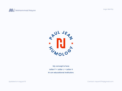 Paul Jean Humology Logo design for an educational Institution