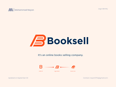 Booksell Company Logo Design