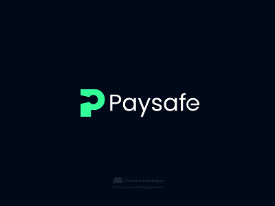 Paysafe money transfer company logo , P letter logo