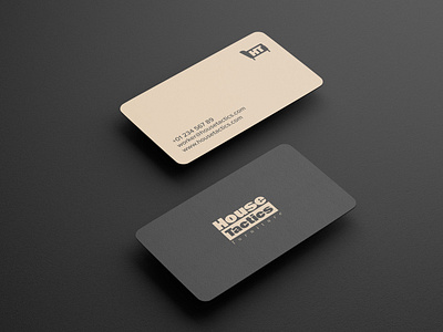 House Tactics Furniture Business Cards brand brand identity branding business cards design