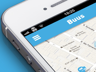 Buus app art direction bus buus design dpaola gps ios iphone5 mobile