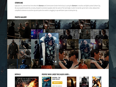 IMDb Movie page redesign