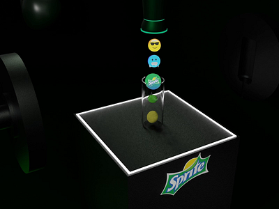 Sprite | 3D 3d animation branding design illustration ui ux