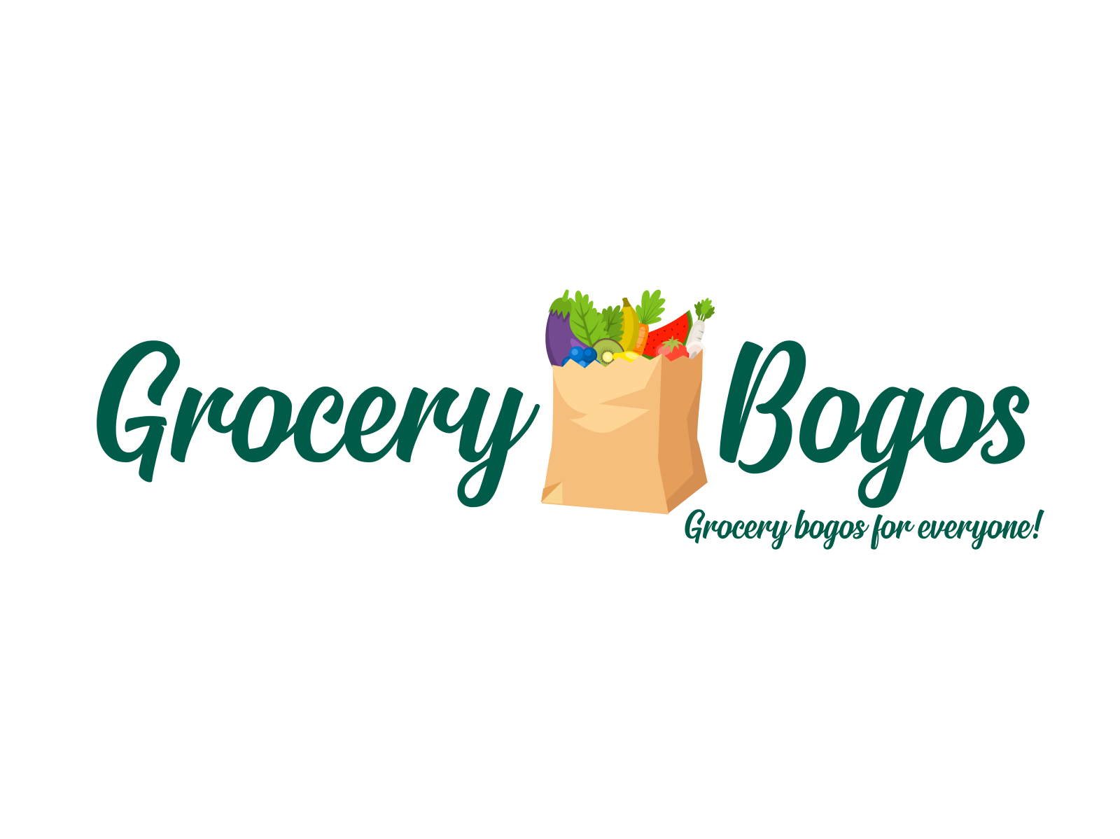 Grocery Bogos by Kevin Brown on Dribbble