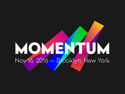 Momentum by TNW 2016 colors event gradients logo momentum tech