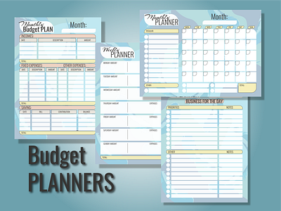 Budget planners design бюджет доходы ежедневник на день на месяц на неделю пантон планер расходы