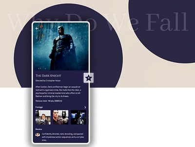 Movie mobile app app interface navigation page screen ui uiux ux