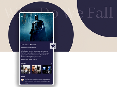 Movie mobile app