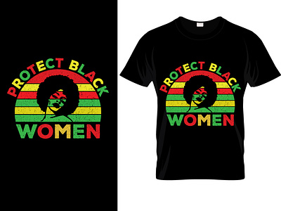 Black Women T-shirt