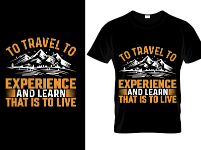 Travel T-shirt follow