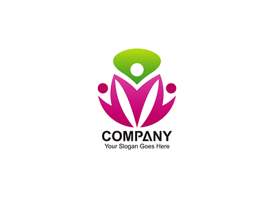 Family logo, People icons logo