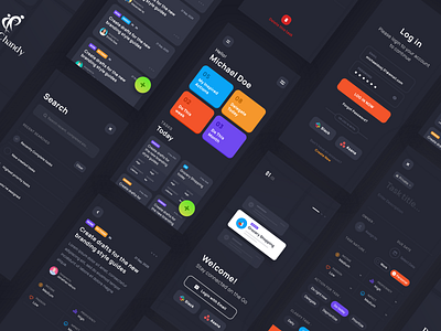 To-Do colorful dailyui dark app dark ui design designinspiration inspiration minimal ui userinterface ux webdesign