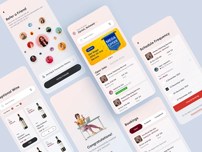 On-Demand Service Marketplace! bestdribblegraphics dailyui design illustration inspiration latest minimal modern ondemand photoshop servicemarketplace toptrending2022 trending trending2023 ui uidesign uiux design userinterface ux