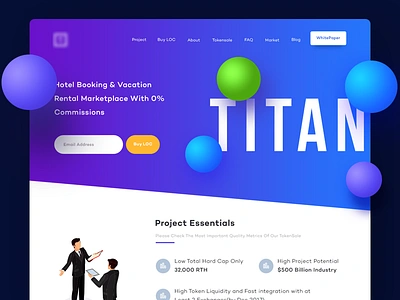 Web UI color coporate flat responsive ui ux website