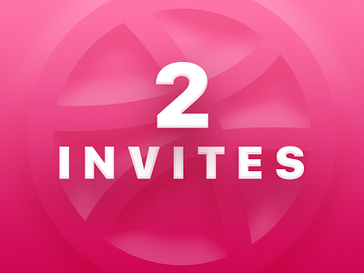 2x Dribbble Invites!