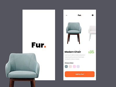 Online Furniture Retail App! appdesign appdesigner dailyui designinspiration illustrator inspiration photoshop ui uidesign userinterface ux wireframing