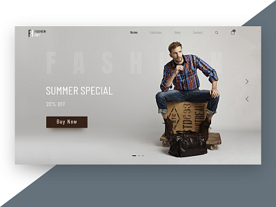 Fashion Hat Landing Page