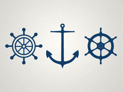 Losen anchor blue boat icon losen maritime norway sea tejohanssen