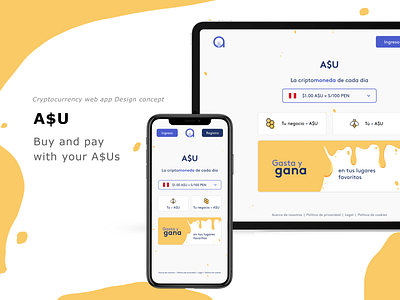 ASU Money app crypto wallet cryptocurrency design digital interface mobile money money app money transfer ui user experience ux