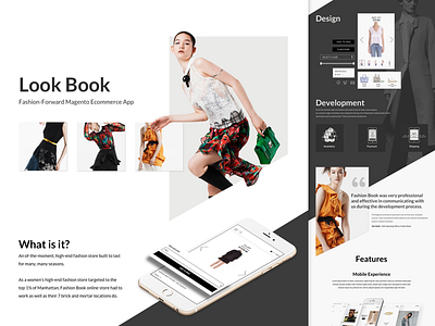 Look Book App app clothes design device digital fashion look mobile model shape ui ux