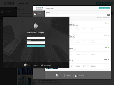 Mango Website design interface layout propierties real estate ui user experience ux webdesign website
