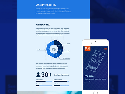Mozido app blue homepage landing layout mobile ui ux web webapp webdesign website