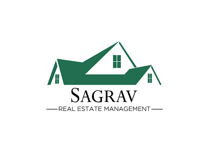 Sagrav classy design estate logo logodesign management real realestate sagrav