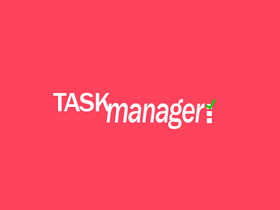 Task Manager logo/thumbnail branding design logo thumbnail